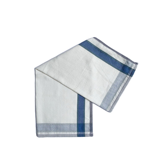 Handwoven Twill Tea Towel String / Dark Denim