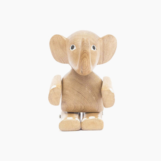 Movable Wooden Elephant