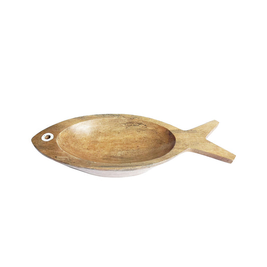 Wooden Fish Bowl M