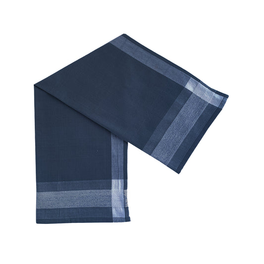 Handwoven Tea Towel  - Navy