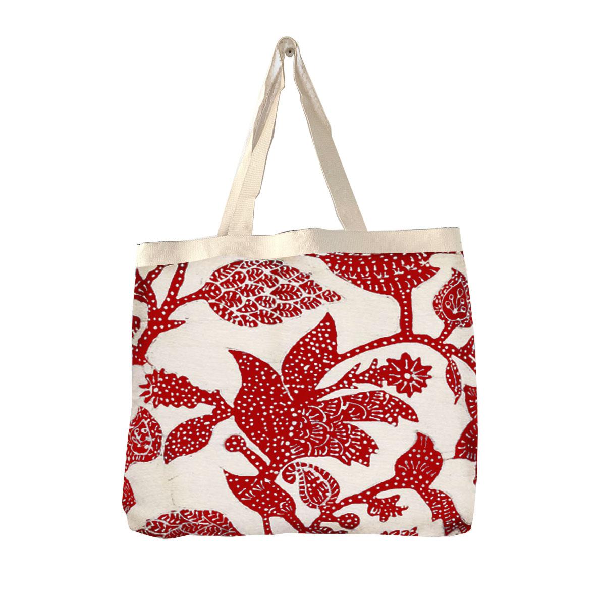 Batik Bag - Large Delum Red (L)