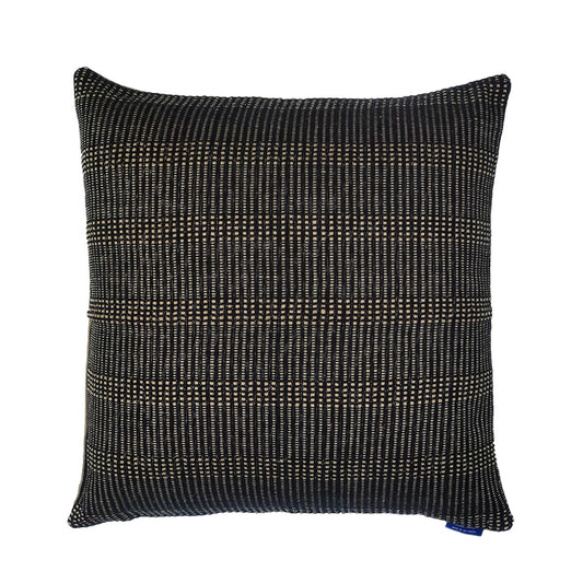 Japanese Space Pillow  Cover - Black Beige