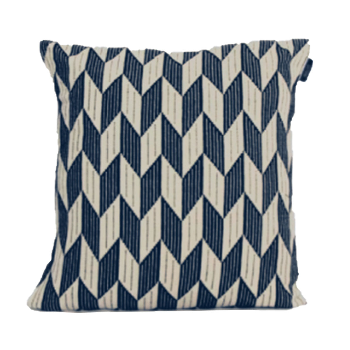 Kayts Pillow  Cover - Navy Ink