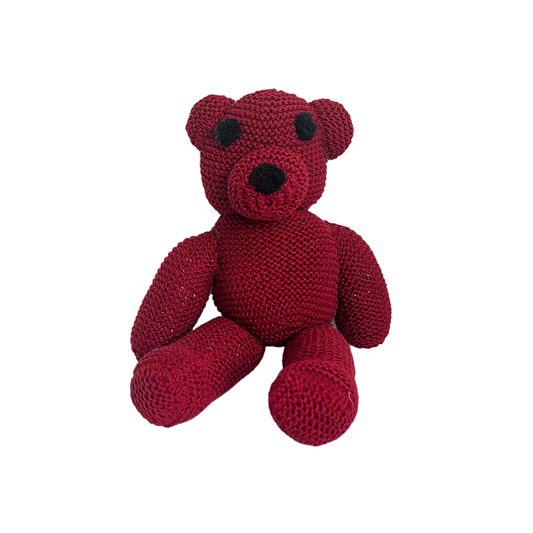 Crochet Teddy Bears - Red